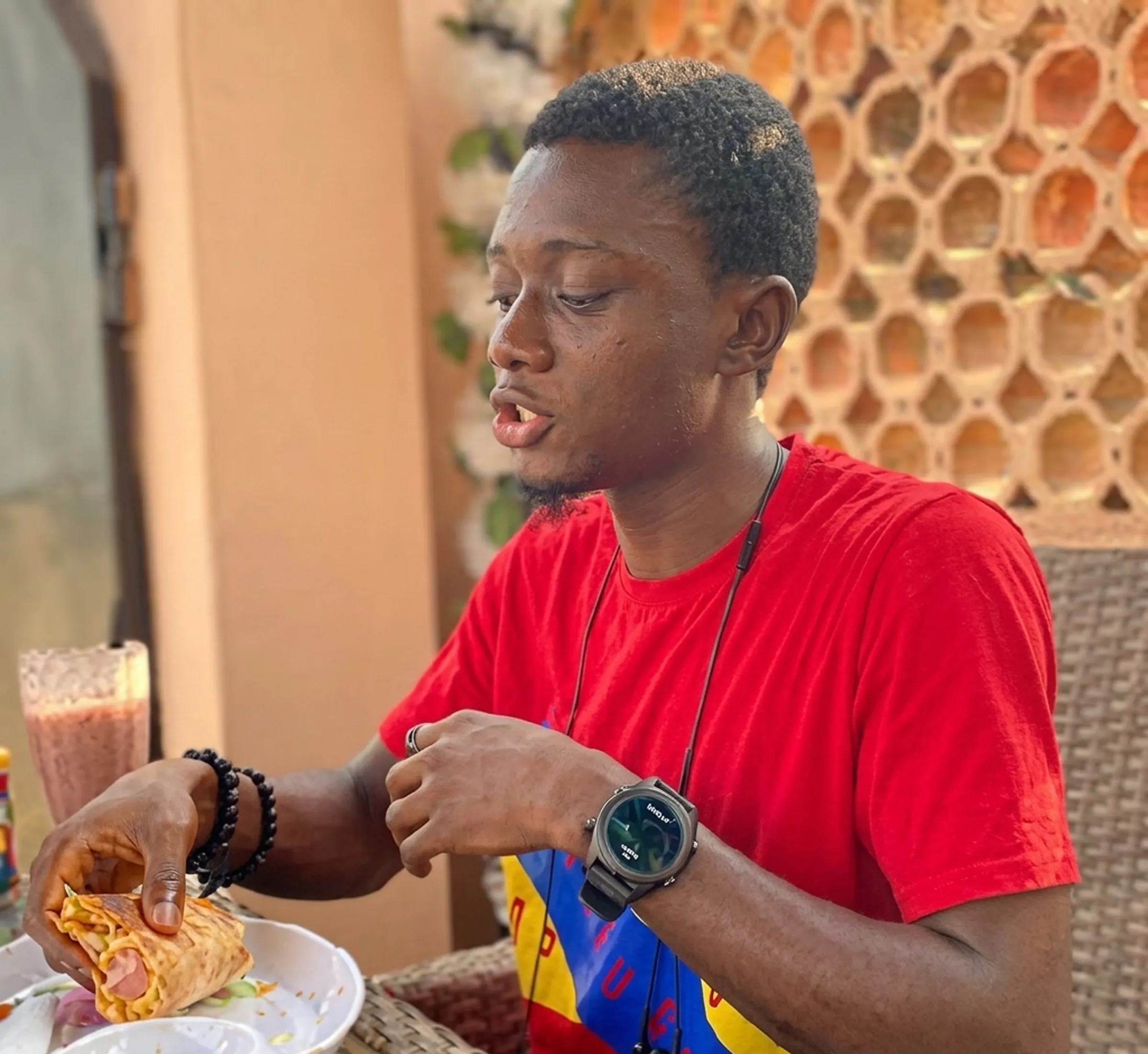 Oluwaseun Fatukasi in a candid lifestyle setting